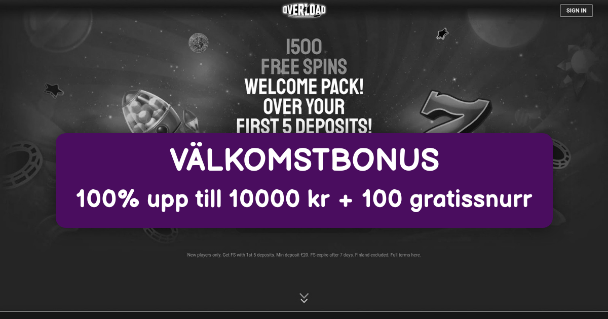 Overload Casino Sverige